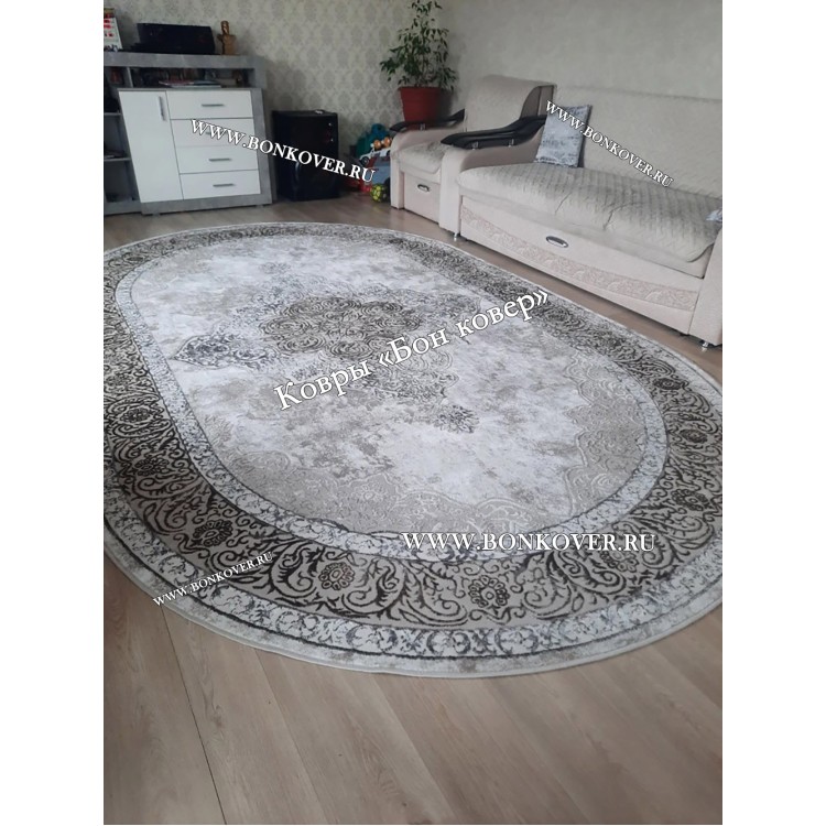 Современный Ковер Для Гостиной Арт 30354 Овал