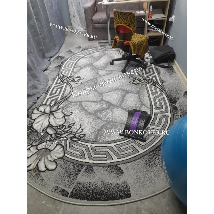 Ковер Лайт Карпет New NN Дизайн 26503 Овал