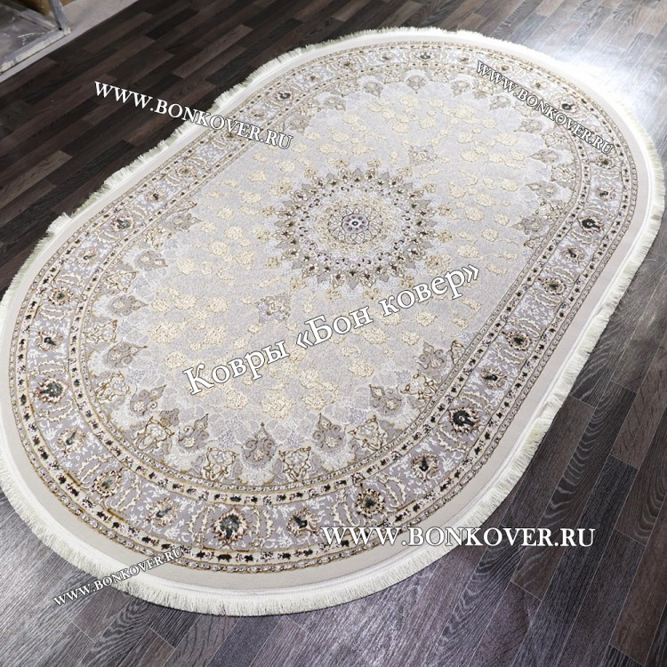 Ковер С Восточным Узором Арт 29672 Турция New Овальный