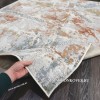 Тонкий Ковер Из Вискозы Дизайн 25 Разноцветный