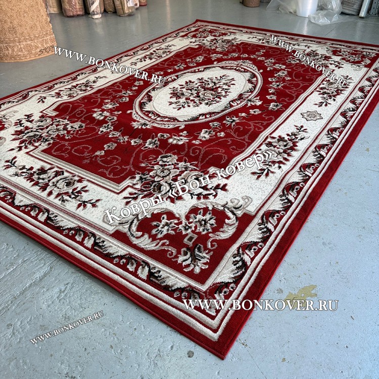 Ковер Лайт Карпет New 4 Дизайн 18 Красный