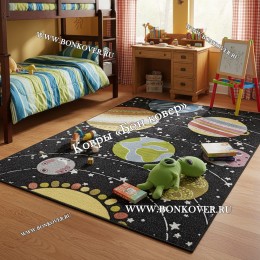 Разноцветный Ковер В Детскую Арт 30017